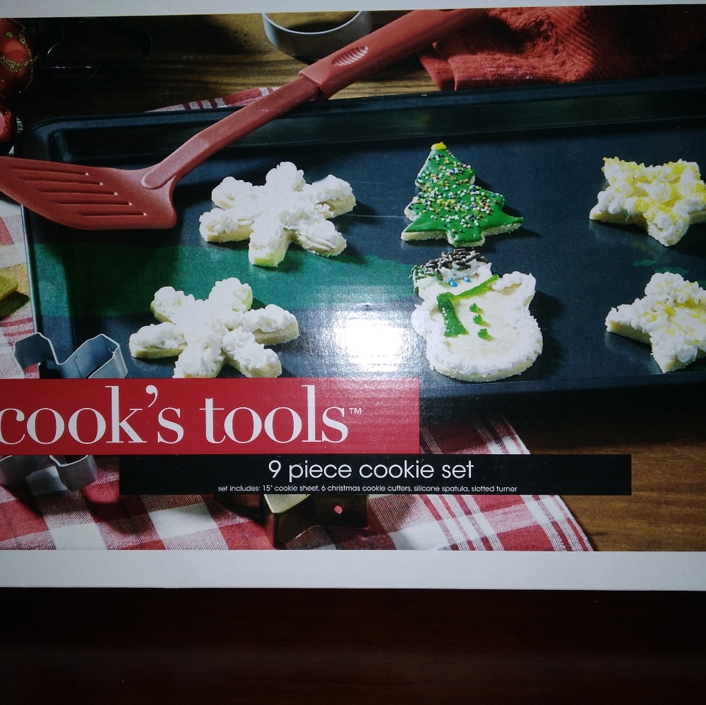 New 9 piece cookie set